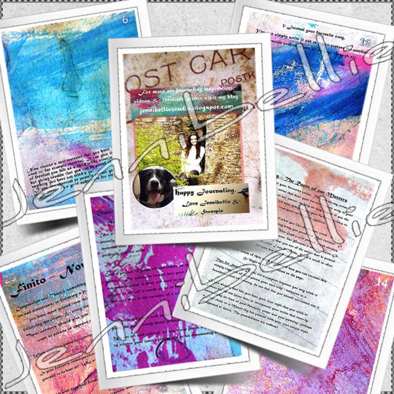 Prompted Art Journal by Jennibellie Printable Version image 3