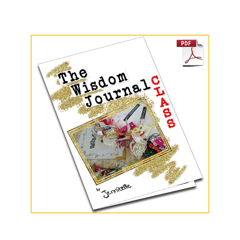 Wisdom Journal Class by Jennibellie PDF VERSION zdjęcie 4