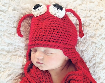 SBC 010 Cappy the Cape Cod Lobstah Cocoon and Hat Set