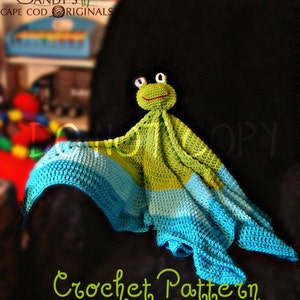 Froggie Blanket Crochet Pattern PDF 572 image 1