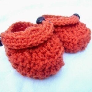 Mock Baby Sandal Booties PDF crochet pattern 287 instructional video included image 2