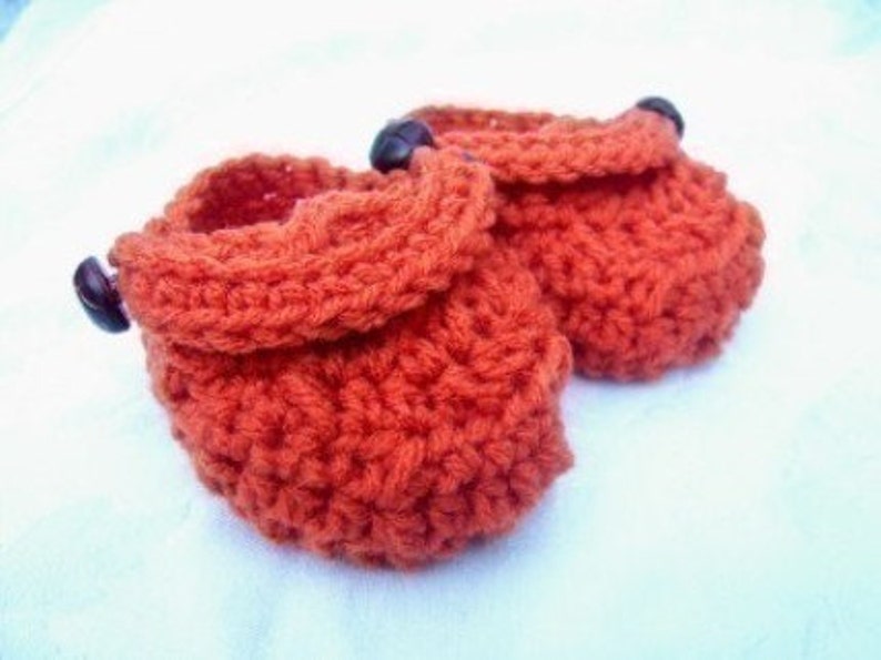 Mock Baby Sandal Booties PDF crochet pattern 287 instructional video included image 2