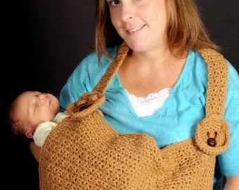 Baby Bear Nursing Cover Up Crochet Pattern pdf 368