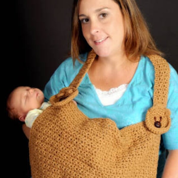 Baby Bear Nursing Cover Up Crochet Pattern pdf 368