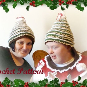 Christmas Tree Hat with Attached Tree Skirt Crochet pattern pdf 510 image 2