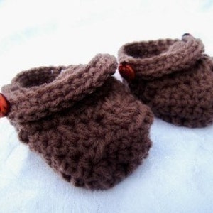 Mock Baby Sandal Booties PDF crochet pattern 287 instructional video included image 3