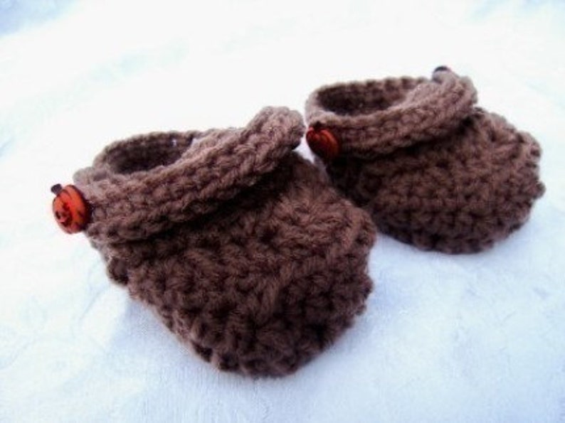 Mock Baby Sandal Booties PDF crochet pattern 287 instructional video included image 3
