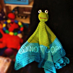 Froggie Blanket Crochet Pattern PDF 572 image 2