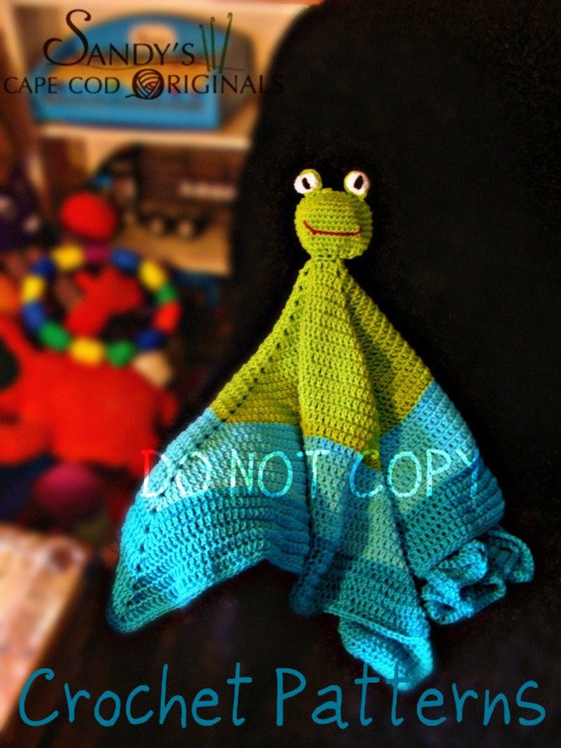 Froggie Blanket Crochet Pattern PDF 572 image 2