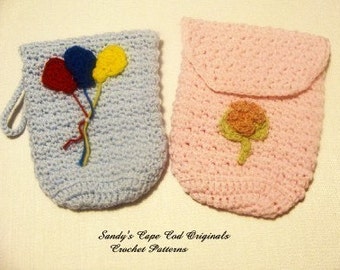 1Crochet IPAD cover or Crochet Diaper Clutch Crochet Pattern PDF 168