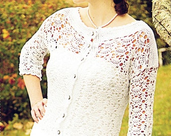 SOC 006 Lacy Cardigan