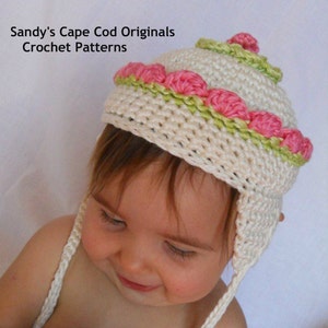 Fairy Maryjane Booties and Hat PDF 102A Crochet Pattern image 1