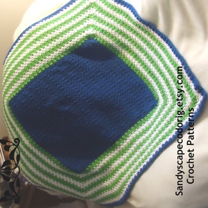 Crochet Baby Afghan digital crochet pattern pdf 707 image 2