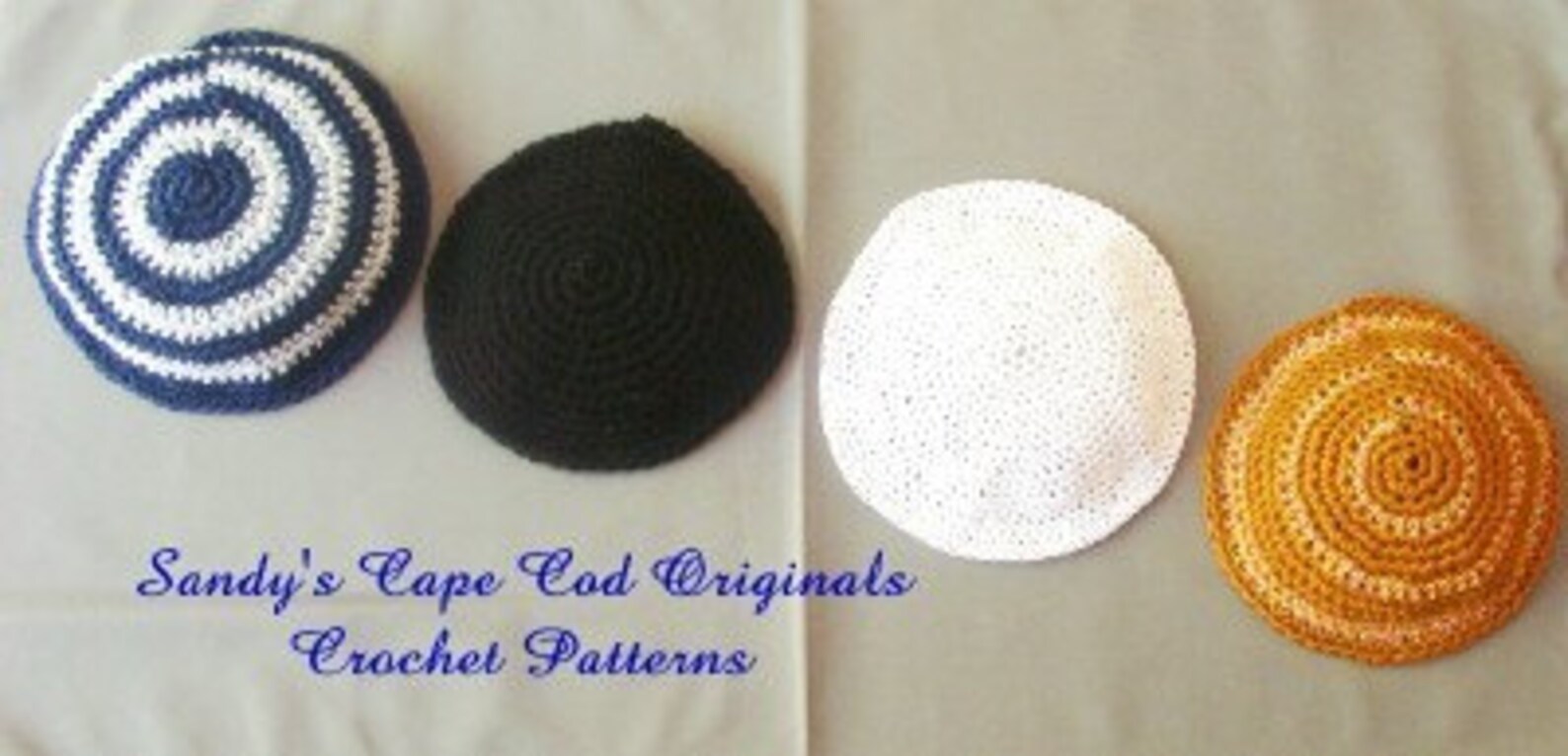 Kippah or Yarmulke Crochet Pattern Pdf 417 Etsy