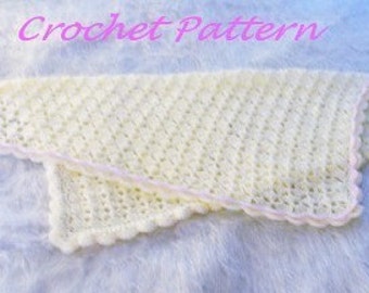 Sweet Baby Afghan Crochet Pattern PDF 481