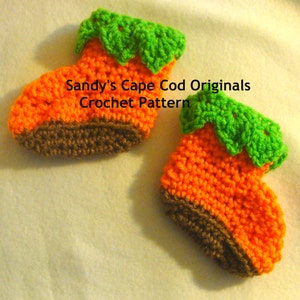 Crochet Baby Pumpkin Costume Digital Crochet Pattern pdf710 image 5