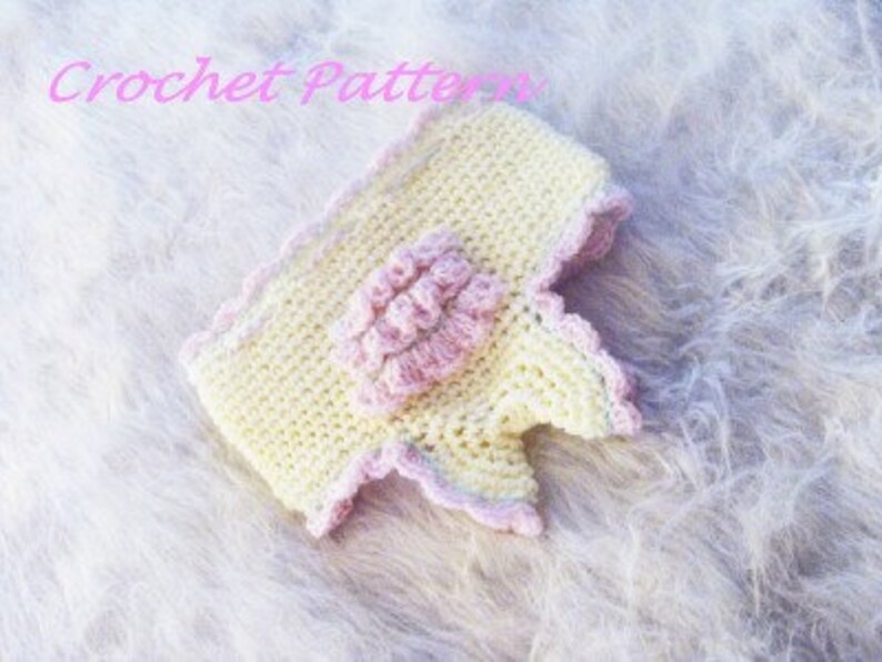 Sweet Baby Layette Set Crochet Pattern PDF 479 image 4