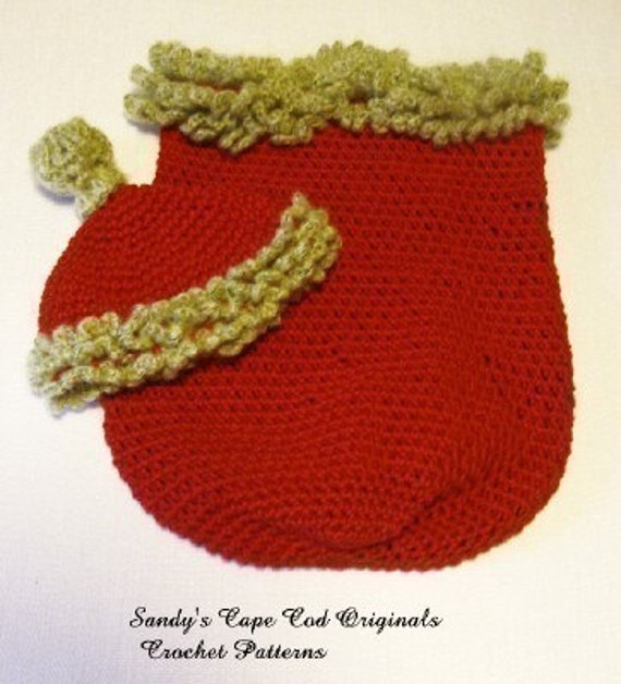 Santa Elf Cocoon and Hat Crochet Pattern PDF 229 - Etsy