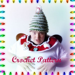 Christmas Tree Hat with Attached Tree Skirt Crochet pattern pdf 510 image 4