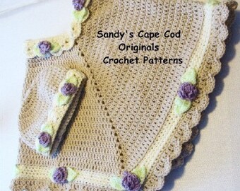 Pretty Princess Poncho 144 PDF  Crochet Pattern girls 2T to 8