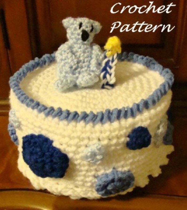 Baby 1st Birthday Hat Crochet Pattern pd493 image 2
