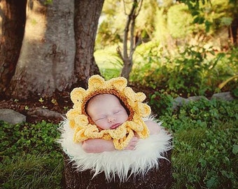 Daisey Bonnet and Body Suit Crochet Pattern PDF 609