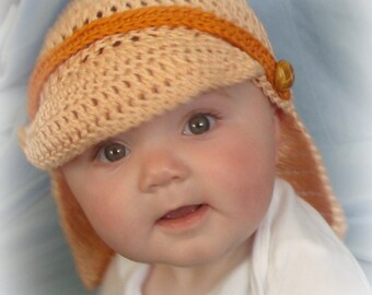 Artistic Inspiring Sun and Surf Hat Digital Crochet Pattern pdf 742 Infant to Adult sizes