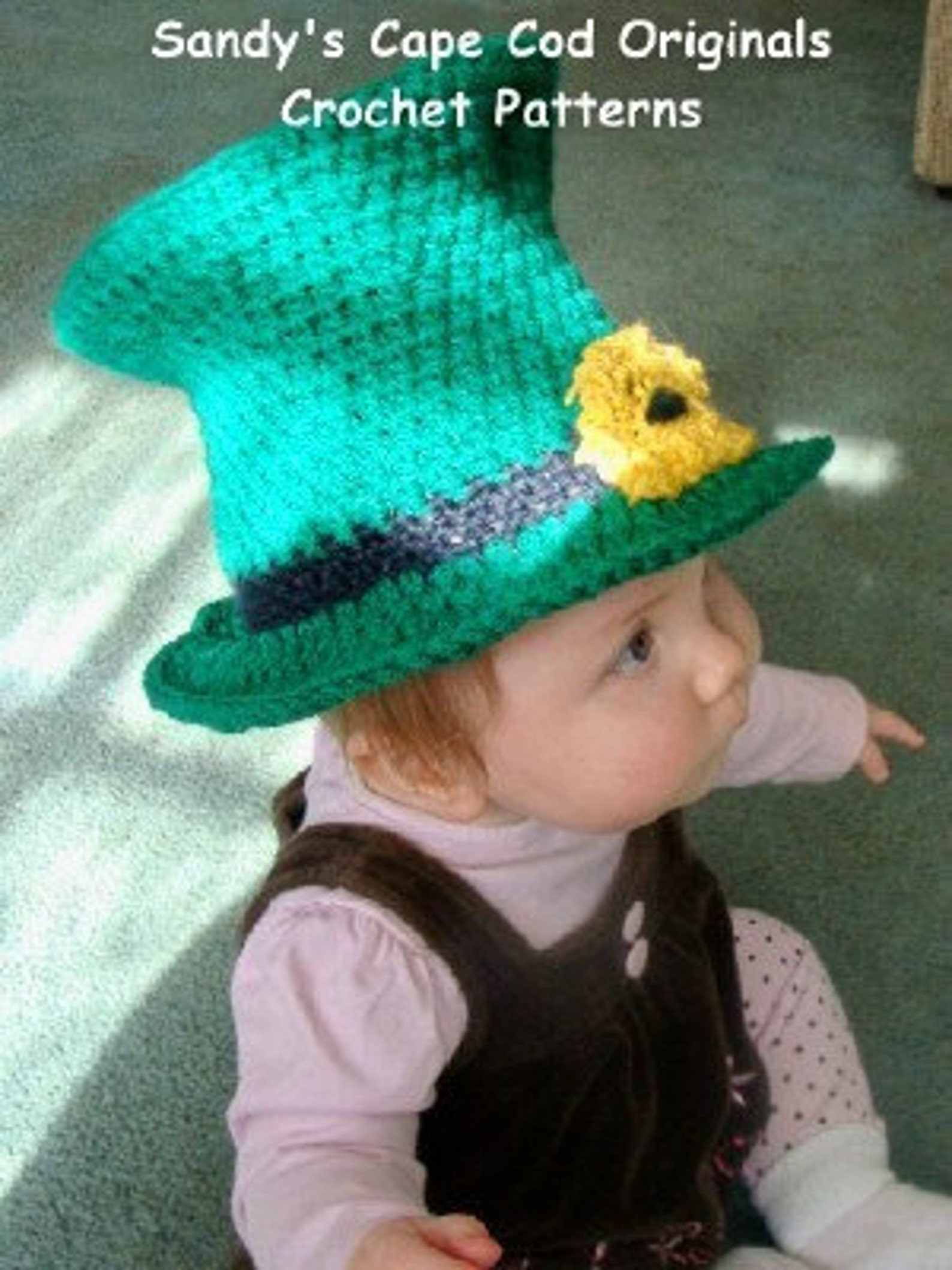 Little Baby Leprechaun Hat PDF Crochet Pattern 358 Etsy