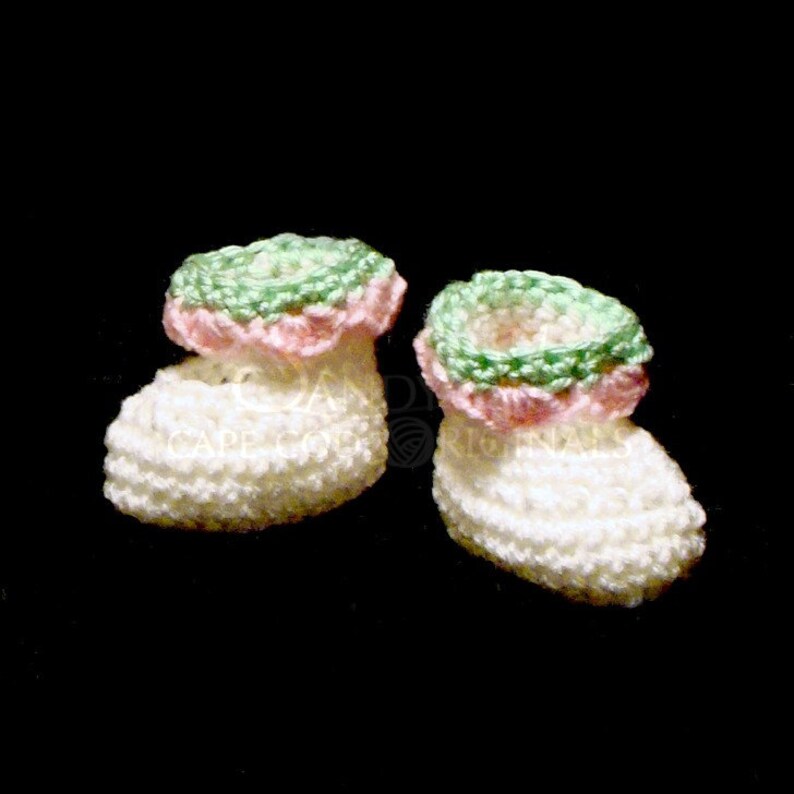 Fairy Maryjane Booties and Hat PDF 102A Crochet Pattern image 3