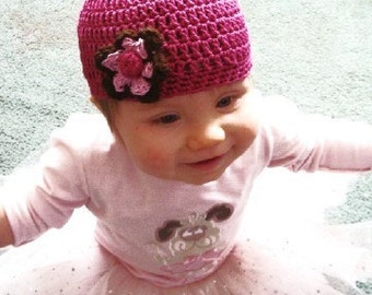 Infant to Adults Beanie Crochet Pattern PDF 442