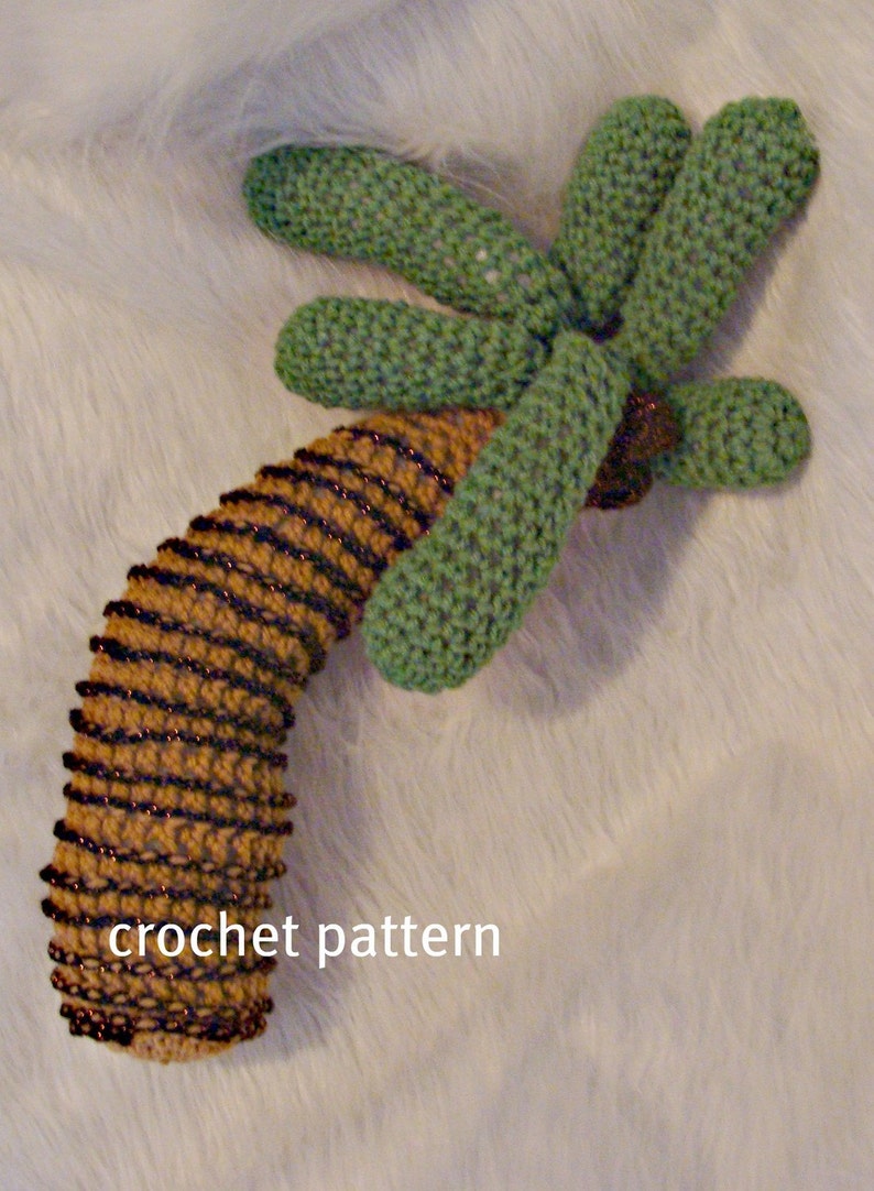 Stuff Palm Tree Crochet Pattern PDF 561 image 1