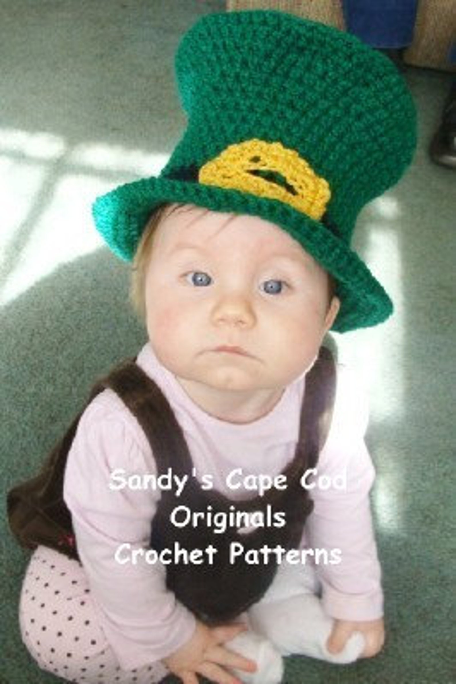 Little Baby Leprechaun Hat PDF Crochet Pattern 358 Etsy