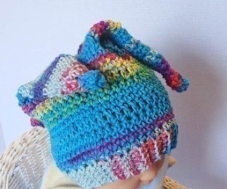 Jester Hat for 2T to Adults Crochet Pattern Pdf 284 Etsy