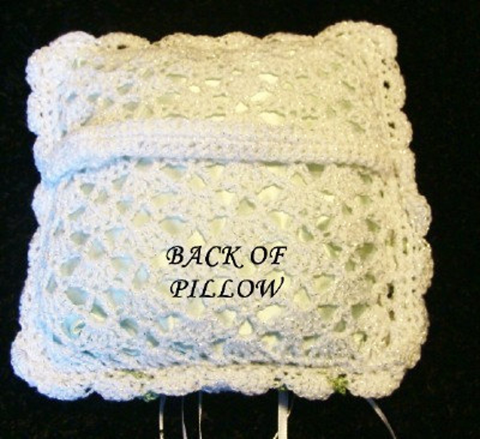 Julie's Irish Wedding Ring Bearer Pillow Croc Het Pattern Etsy