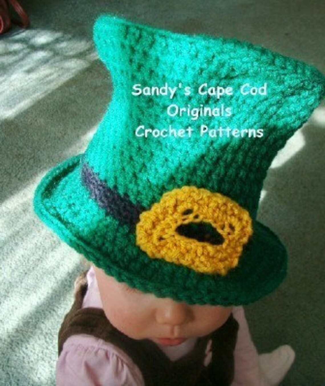 Toddler Leprechaun Hat Crochet Pattern PDF 379 Size 12months Etsy
