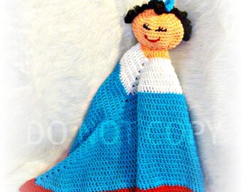 Dorothy Toy Blankie Lovie Crochet Pattern PDF 578