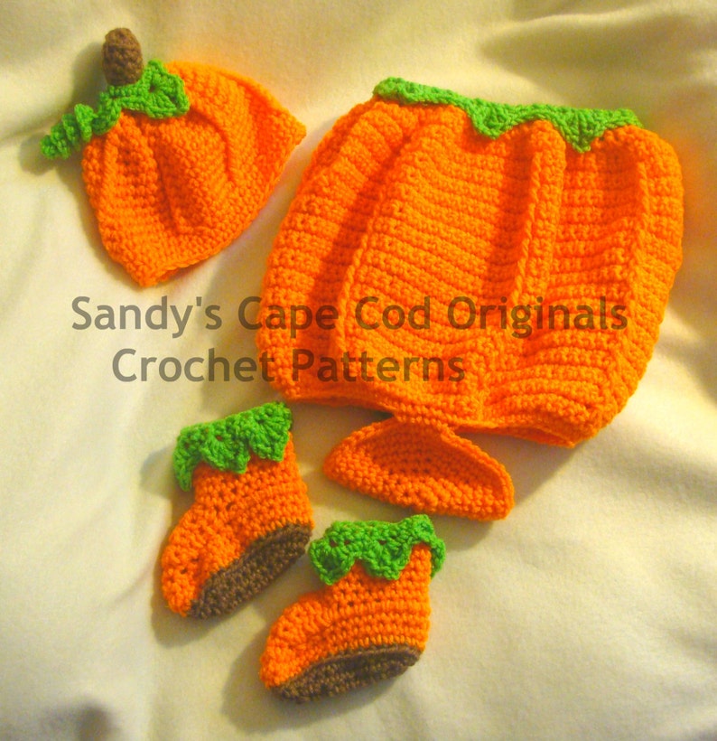 Crochet Baby Pumpkin Costume Digital Crochet Pattern Pdf710 Etsy
