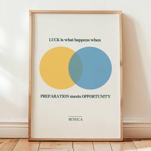 Seneca Quote, Stoic Poster, Stoic Print, Stoic Wall Art, Stoic Art, Stoicism Poster, Stoic Gifts, Daily Stoic, Stoic Philosophy