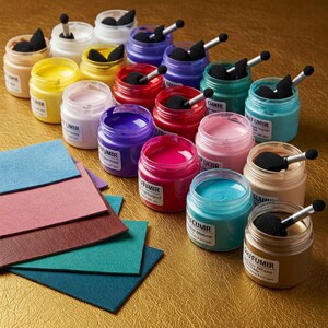 Golden colors- Leather Repair Dye Cream Paint | MAVI STEP Smooth Color Restorer & Handmade Conditioner for Shoes-Furniture-Accessories