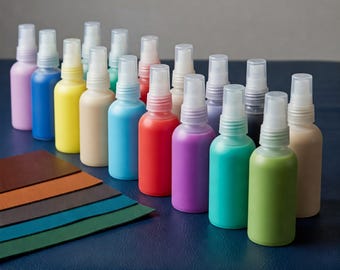 Blue Leather Dye for Shoes & Accessories - MAVI STEP Custom Color Restoration Spray