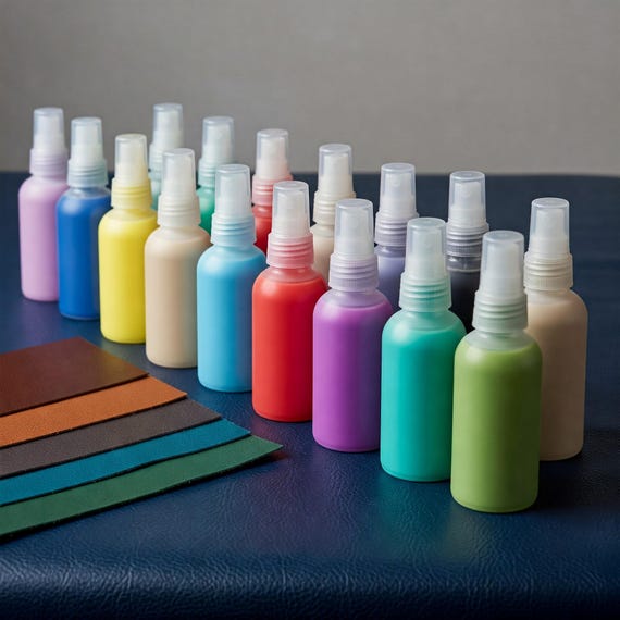 Blue Leather Dye for Shoes & Accessories - MAVI STEP Custom Color Restoration Spray
