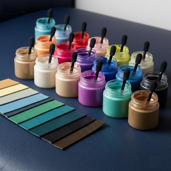 Cobalt Blue - Suede Nubuck Color Restoring Cream by MAVI STEP - 2050+ Custom Colors for Shoe & Leather Repair