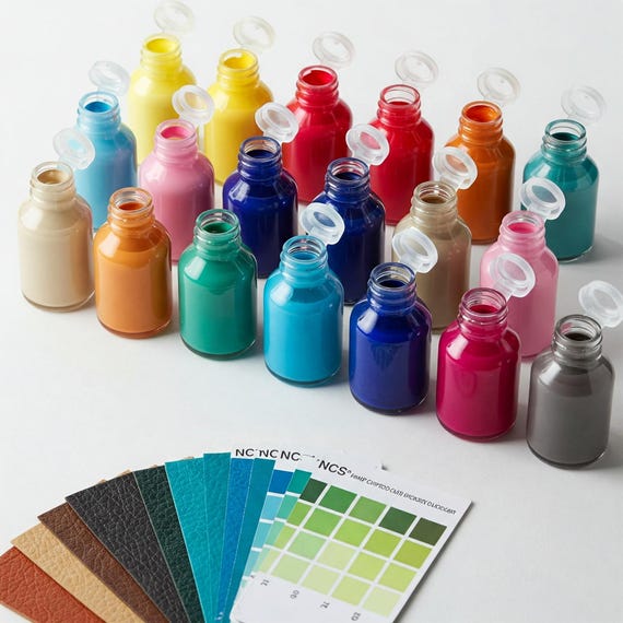 MAVI STEP Custom Color Smooth Leather Dye | Restoration Paint