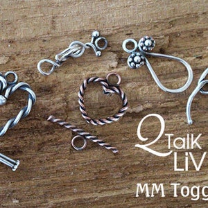 Clasps and Toggles Instructions, Metalsmithing Tutorial Kieu Pham Gray - Metal Jewelry Making - Q Talk Live - The Urban Beader