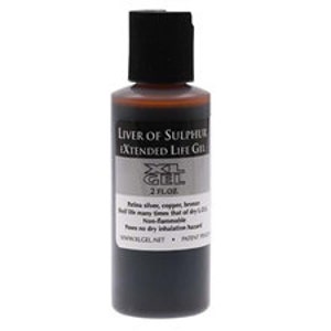 Liver of Sulphur/Sulfur Gel 1 oz. Extended Life Oxidation Agent for Metalsmithing