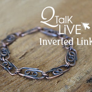 Inverted Links Bracelet Instructions, Metalsmithing Tutorial Kieu Pham Gray - Metal Jewelry Making - Q Talk Live - The Urban Beader