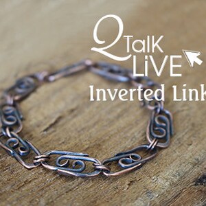 Inverted Links Bracelet Instructions, Metalsmithing Tutorial Kieu Pham Gray - Metal Jewelry Making - Q Talk Live - The Urban Beader