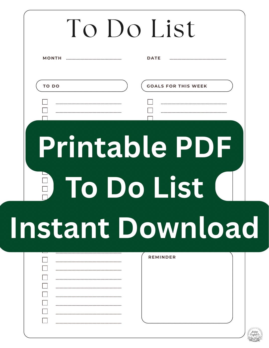 Done List.pdf To Do List PDF - Etsy
