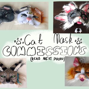 Custom Cat Mask Commissions!