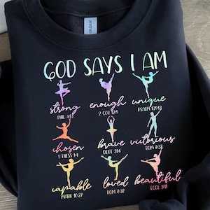 God Says I am Beautiful Fearless Shirts God Says I am Beautiful Fearless Shirts